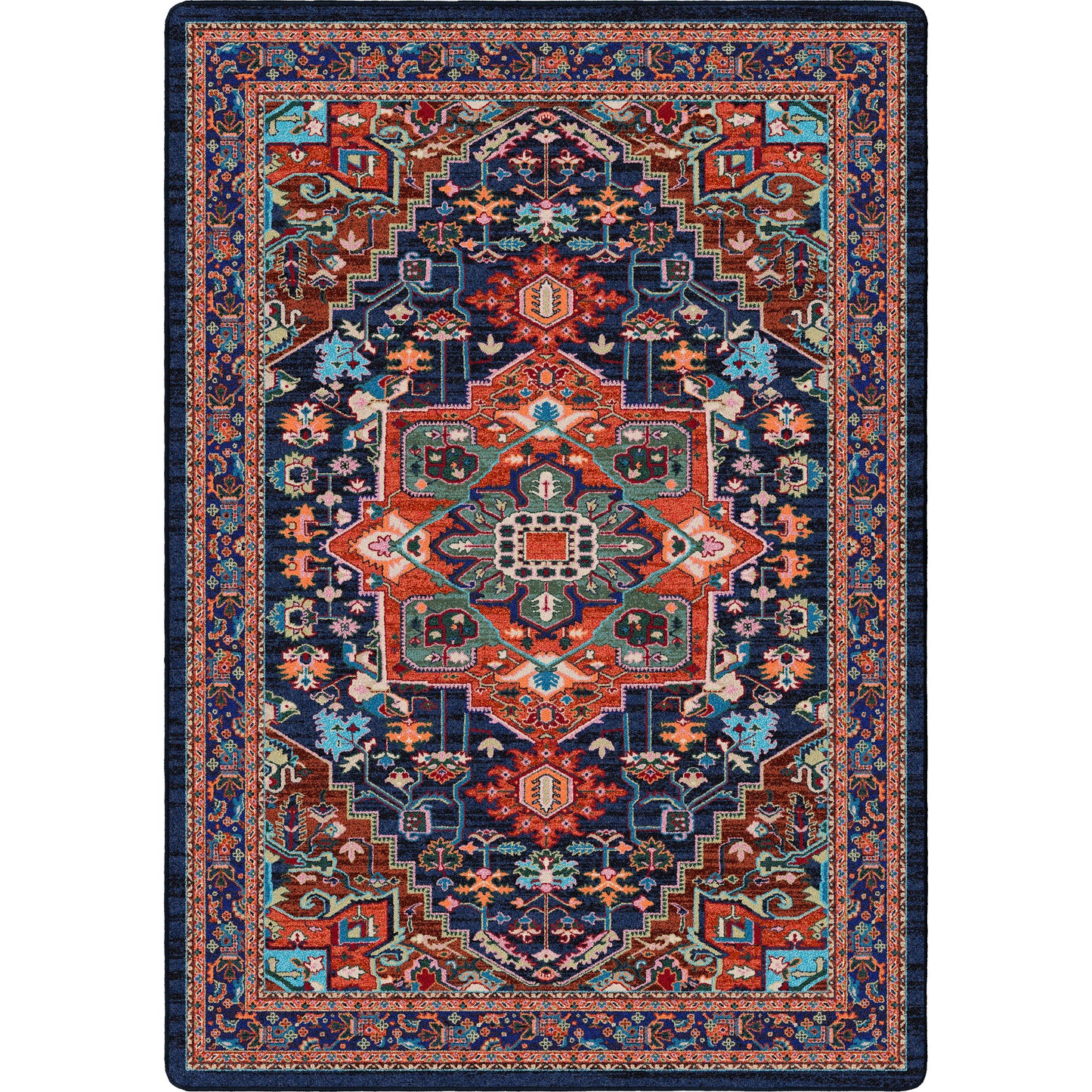 Persia Rug – Wildflower – cabin lodge area rug