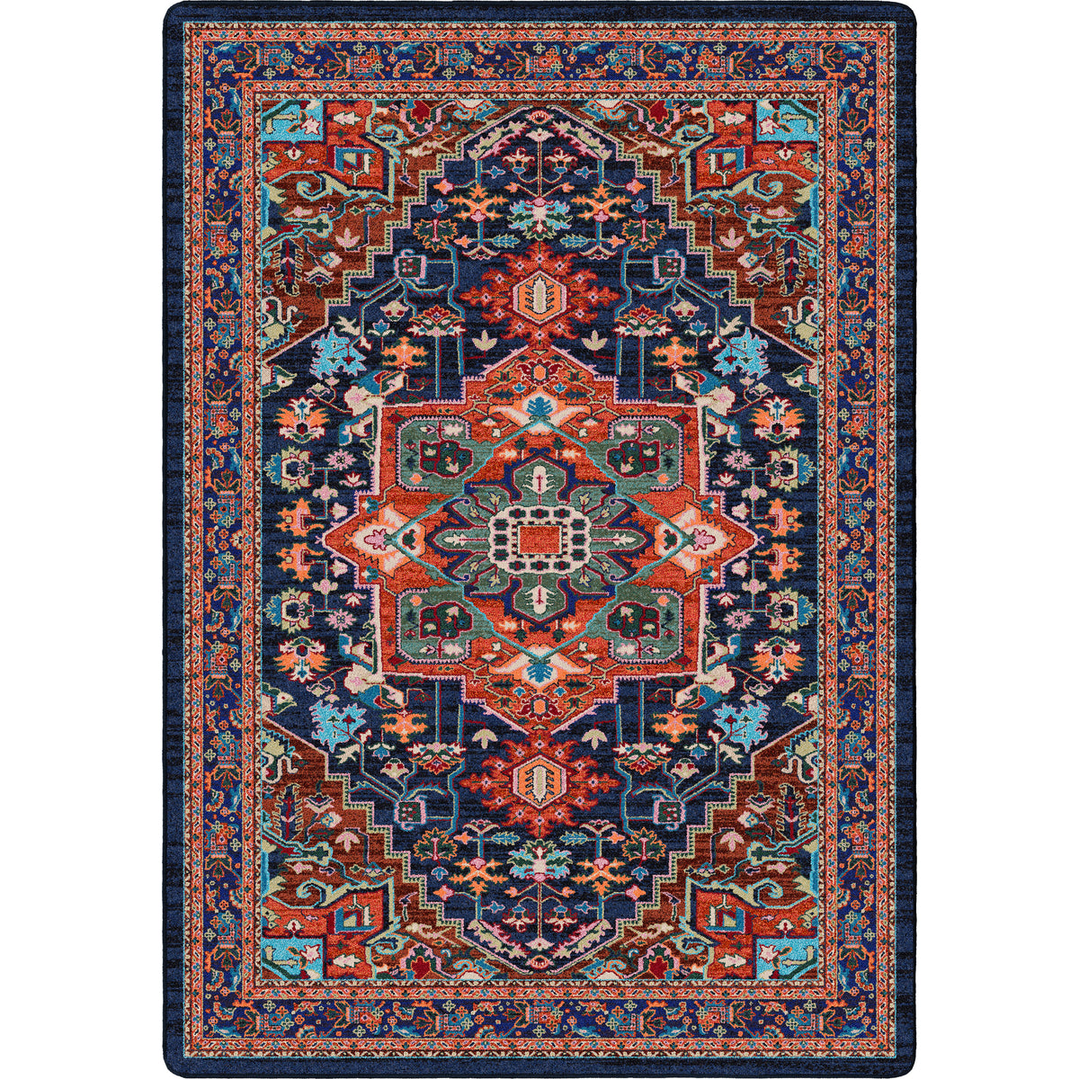 Persia Rug – Wildflower – cabin lodge area rug