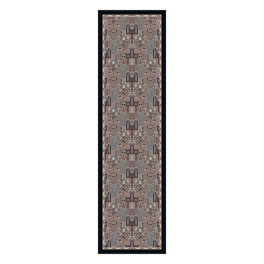 Persian Passage - Turquoise-CabinRugs Southwestern Rugs Wildlife Rugs Lodge Rugs Aztec RugsSouthwest Rugs
