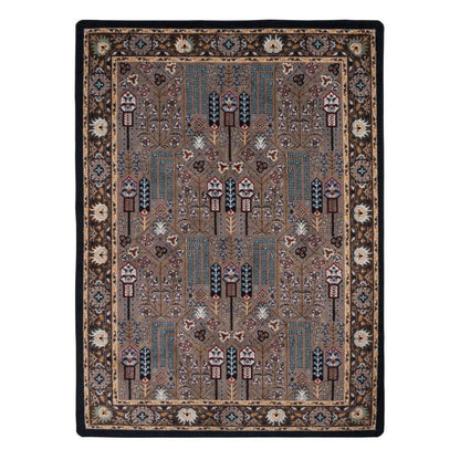 Persian Passage Rug – Turquoise – cabin lodge area rug