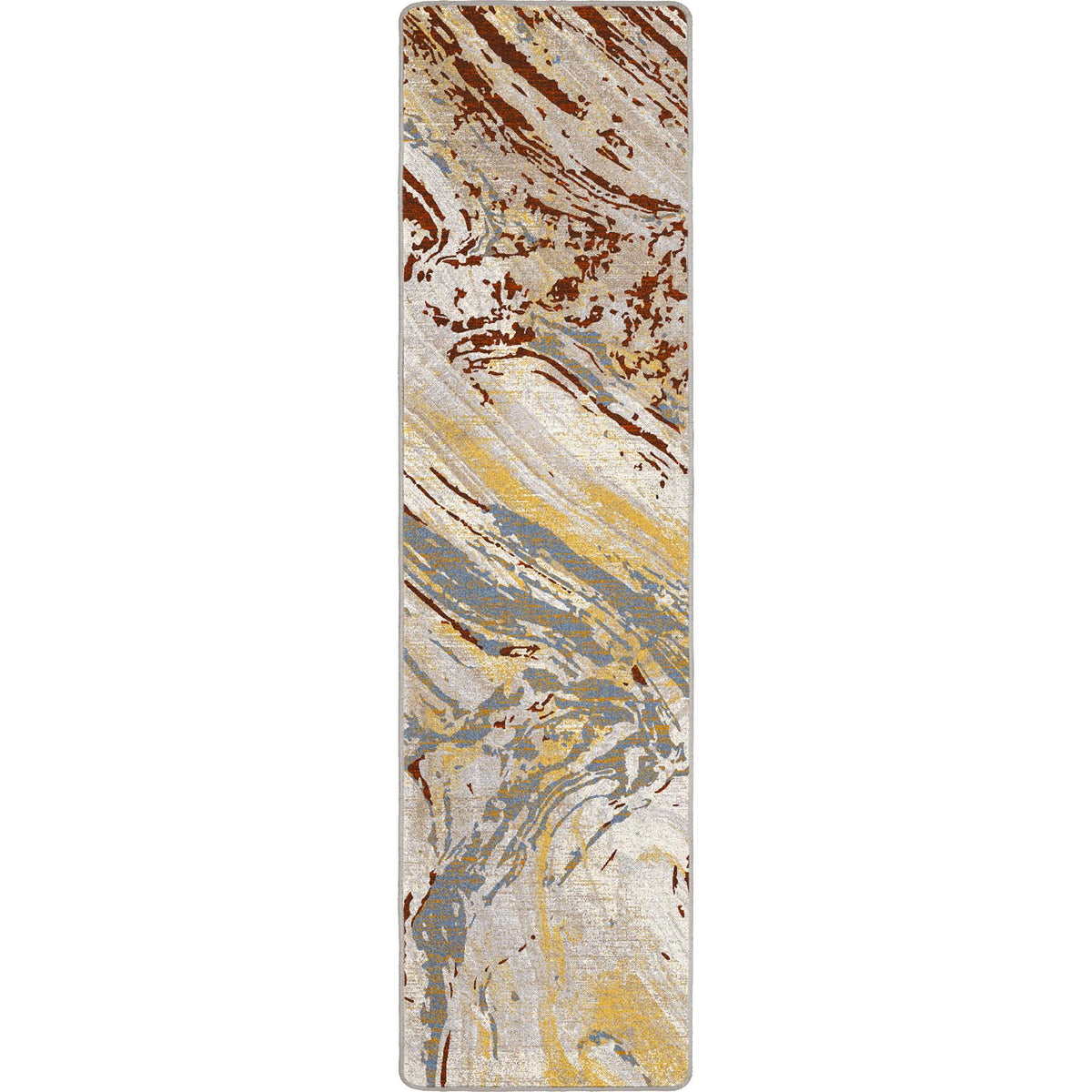Petrified Rug – Amber Wash – close up