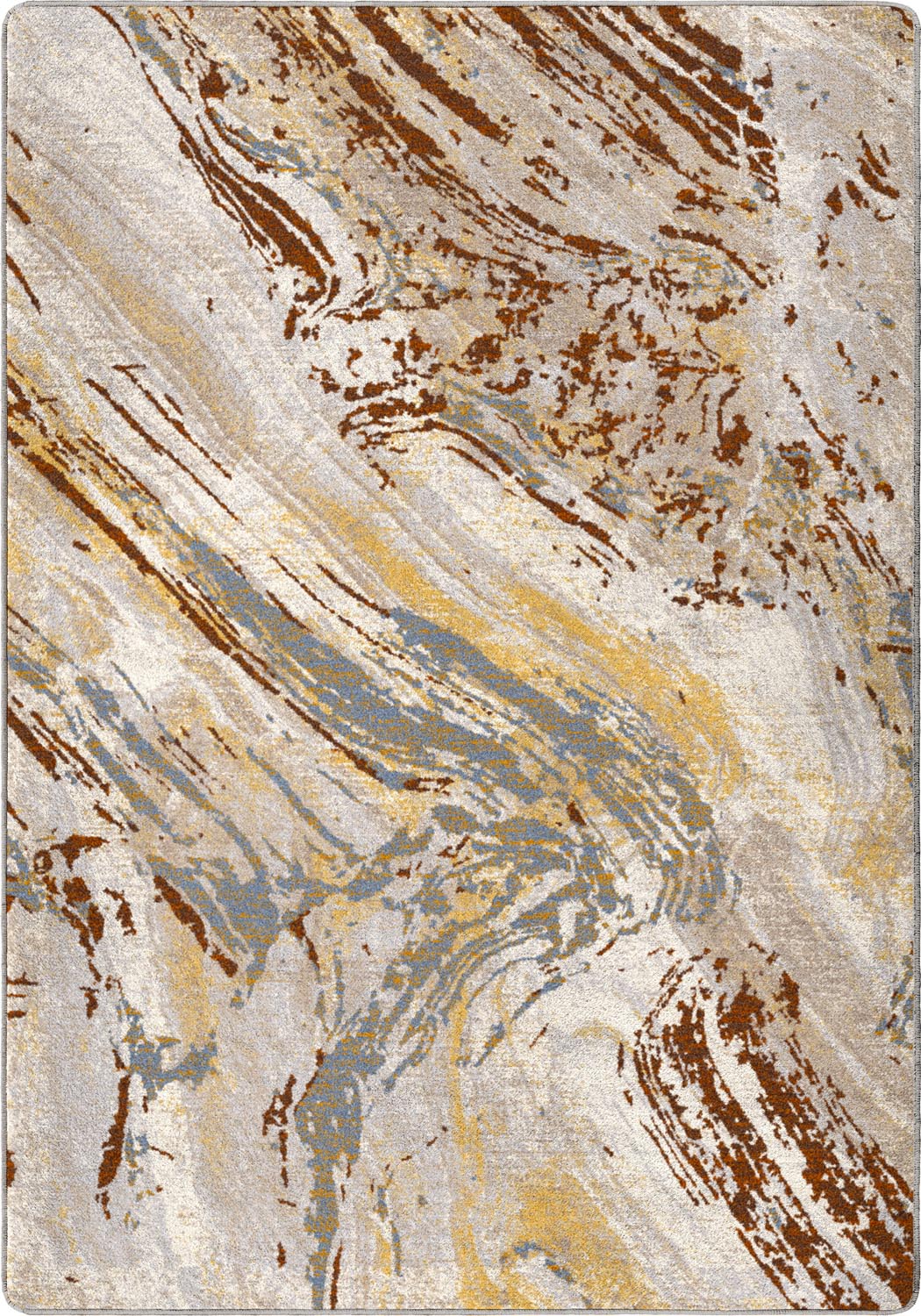 Petrified Rug – Amber Wash – room setting