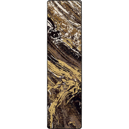 Petrified Rug – Dark – close up