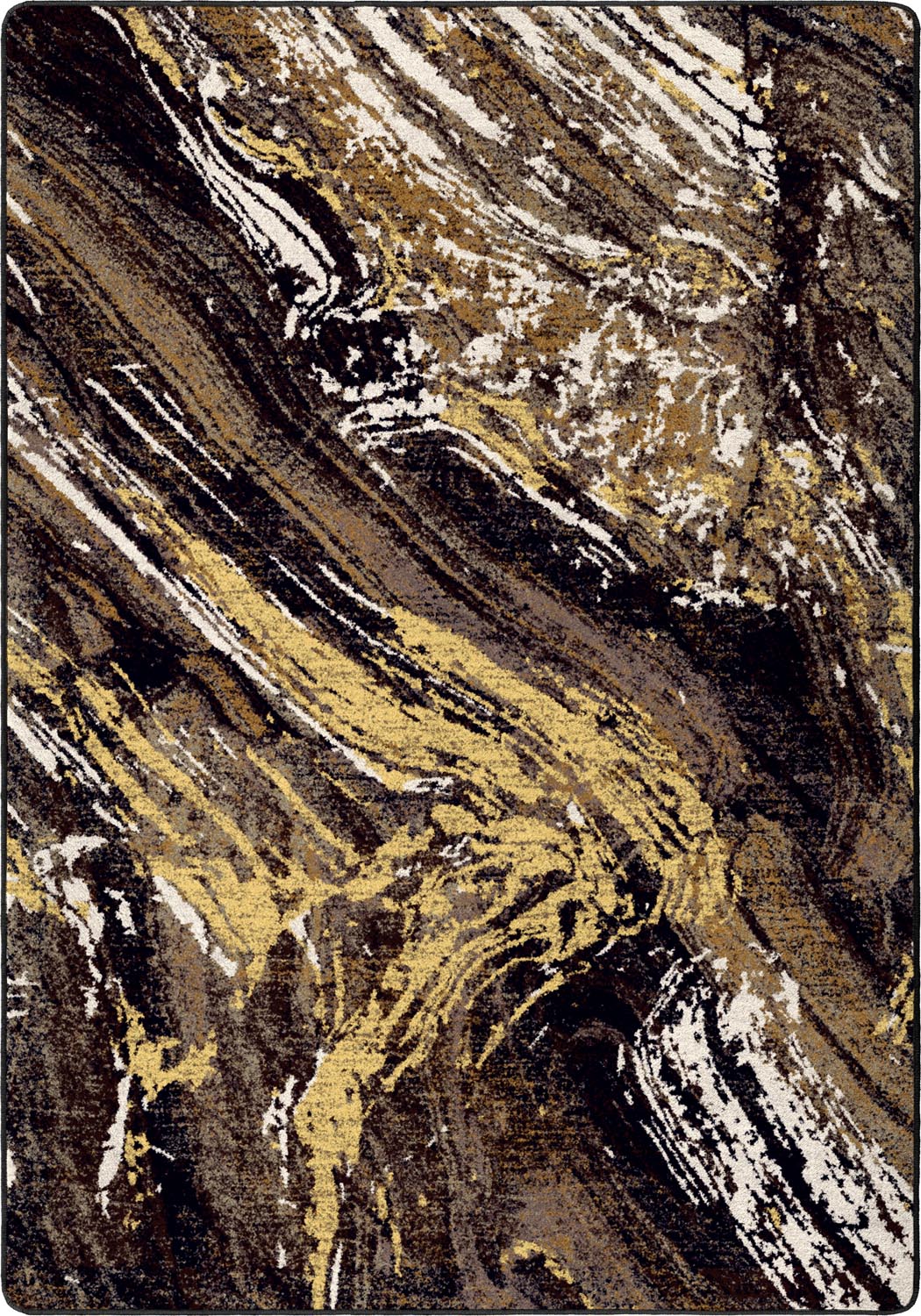 Petrified Rug – Dark – room setting