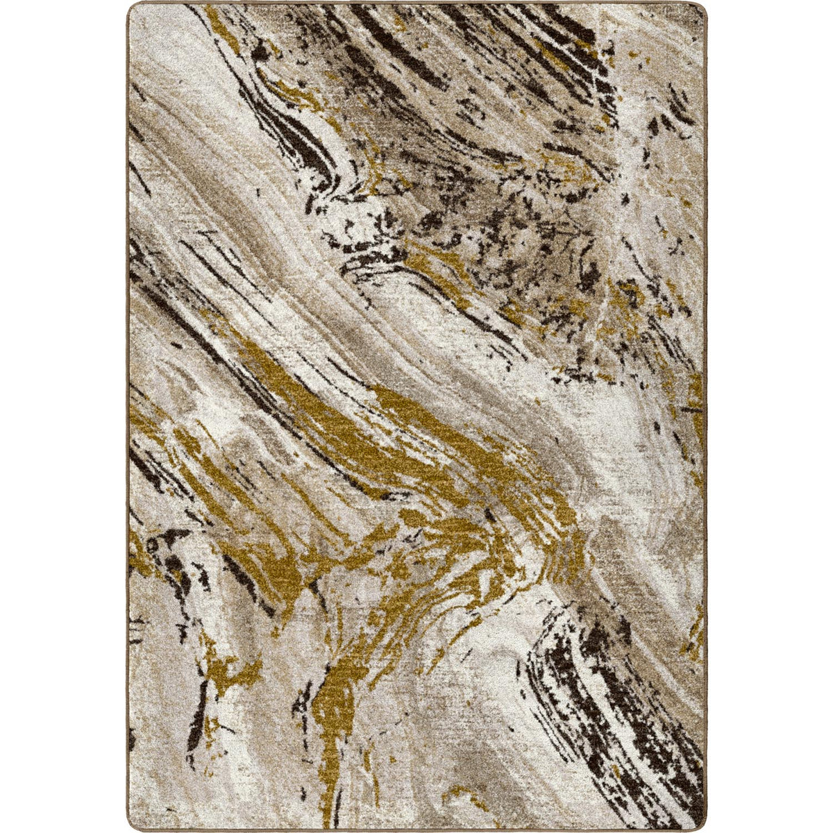 Petrified Rug – Multi – cabin lodge area rug