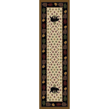 Picnic Bear Rug – Natural – detail view