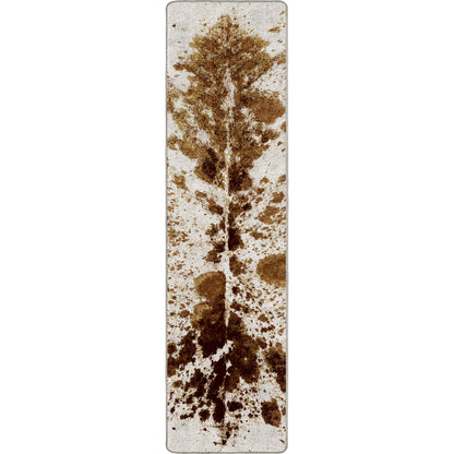 Pioneer Longhorn Rug – Spotted Brindle – close up