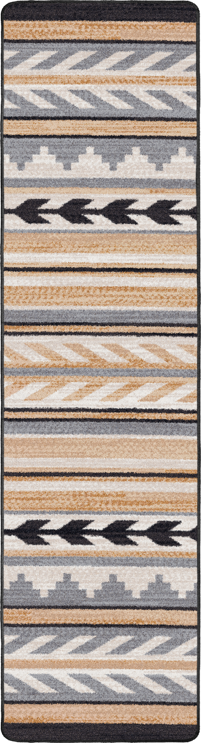 Progression Rug – Ginger – alternate view