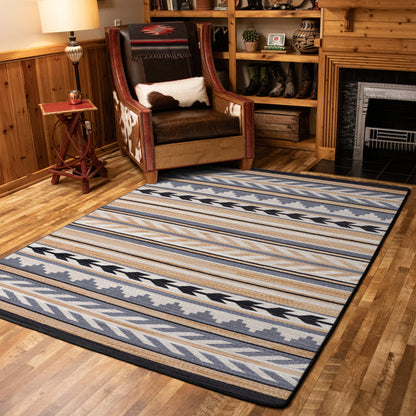 Progression Rug – Ginger – room setting