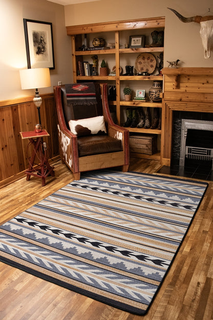 Progression Rug – Ginger – detail view