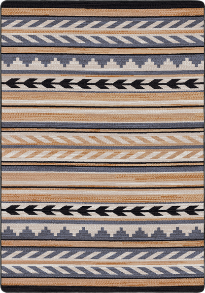 Progression Rug – Ginger – cabin lodge area rug