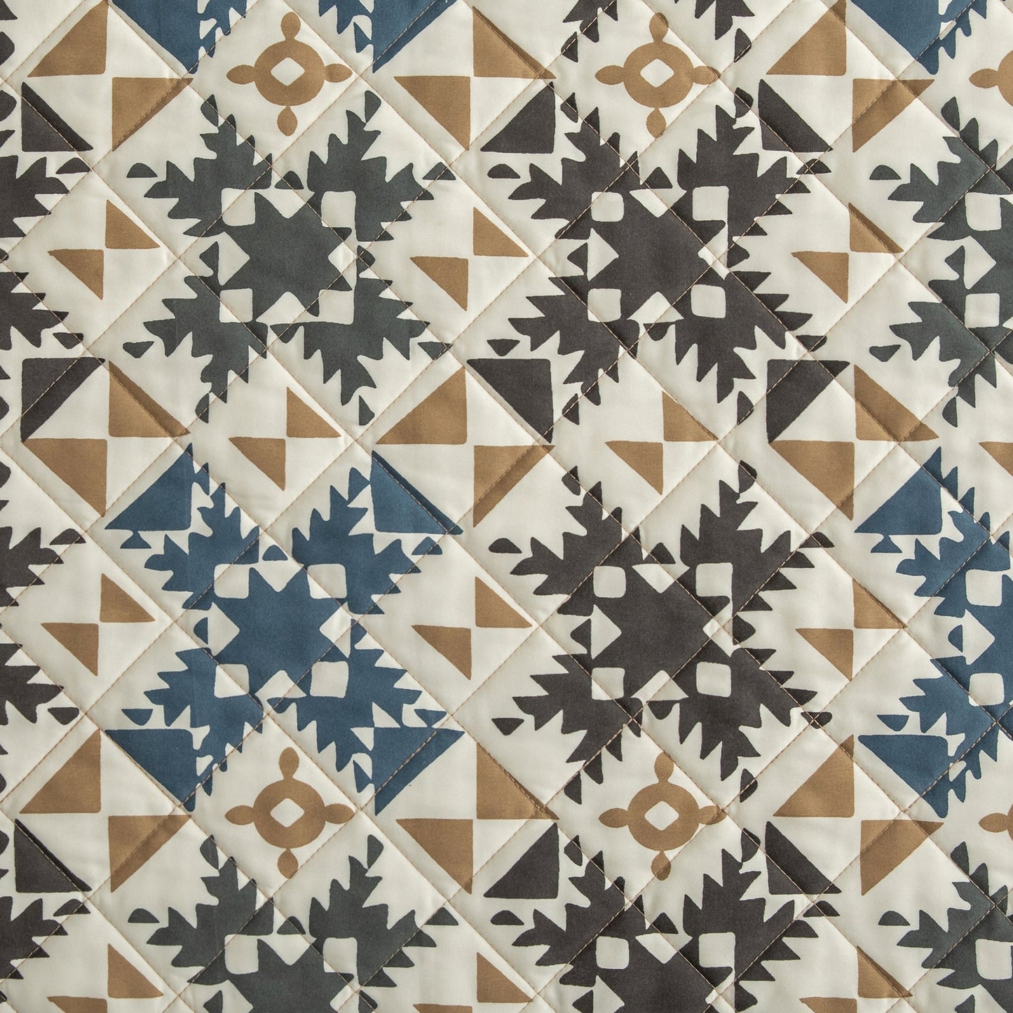 Mosaic Reversible Quilt Set, 2 Pc