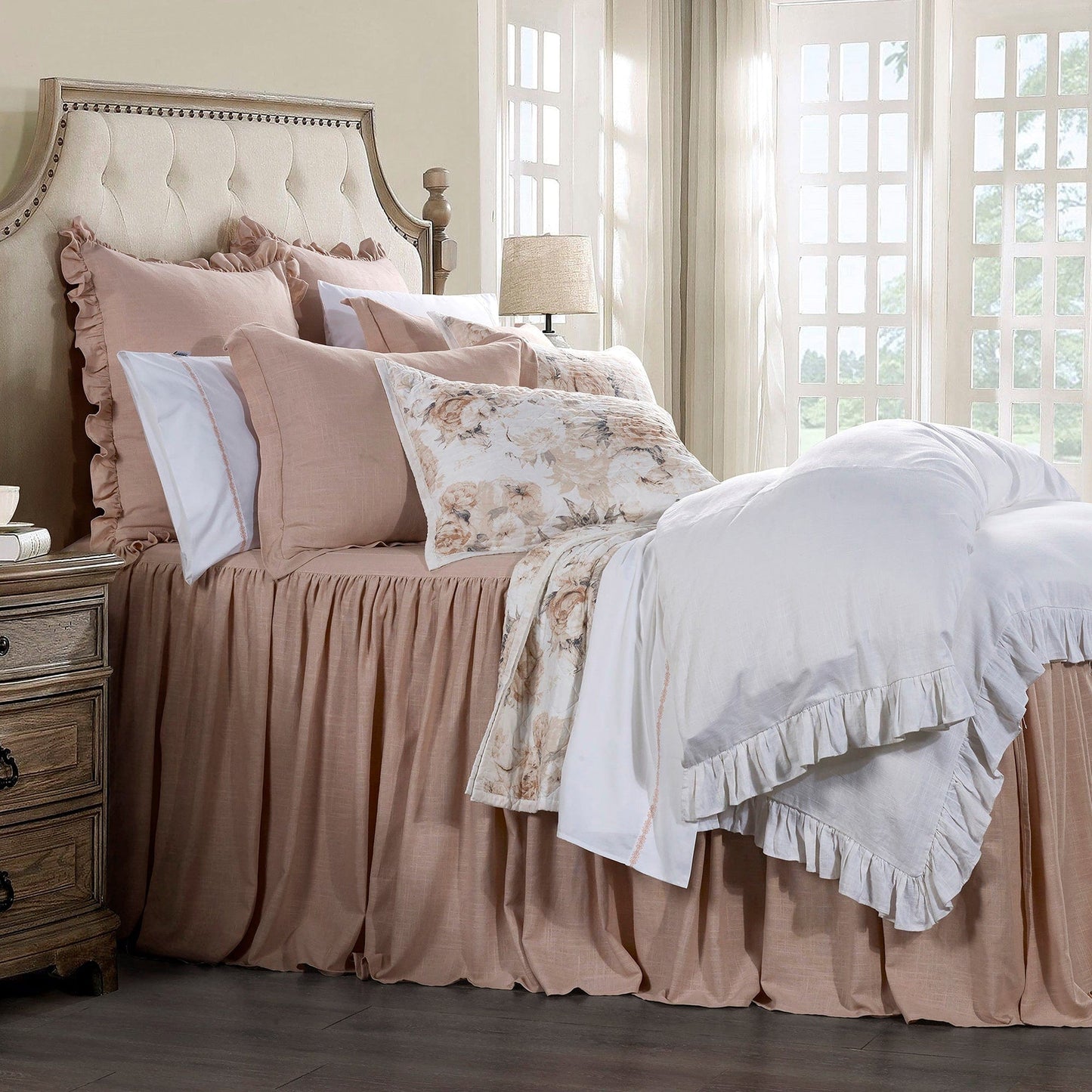 Colette Reversible Quilt Set, 3 Pc