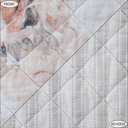 Colette Reversible Quilt Set, 3 Pc
