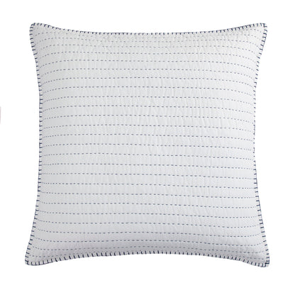 Indigo Hand-Stitched Euro Sham