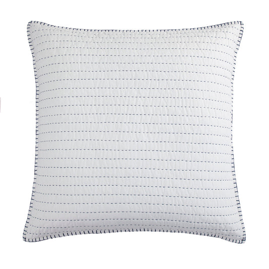Indigo Hand-Stitched Euro Sham