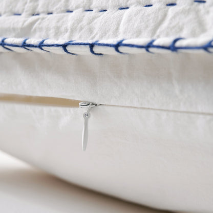 Indigo Hand-Stitched Euro Sham