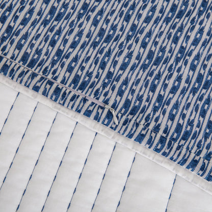 Staccato Reversible Quilt Set, 2 Pc