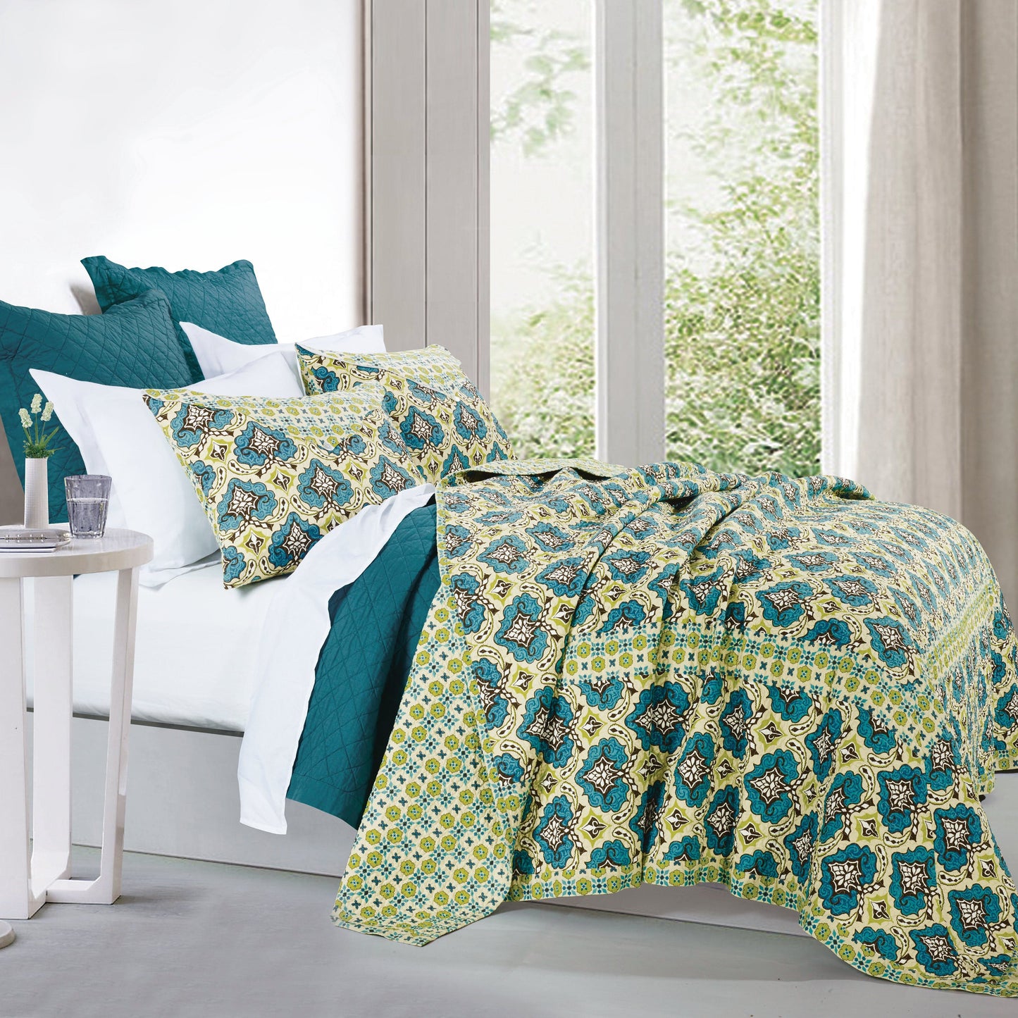 Salado Reversible Quilt Set, 2 Pc