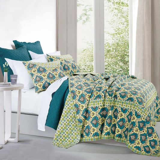 Salado Reversible Quilt Set, 2 Pc