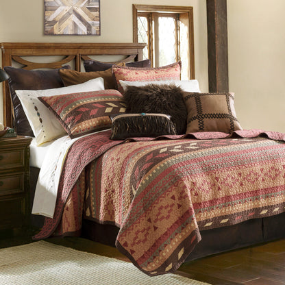 Broken Arrow Reversible Quilt Set, 2 Pc