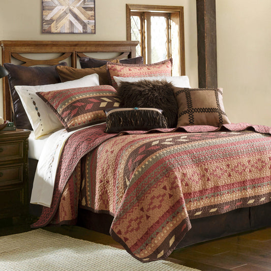 Broken Arrow Reversible Quilt Set, 2 Pc