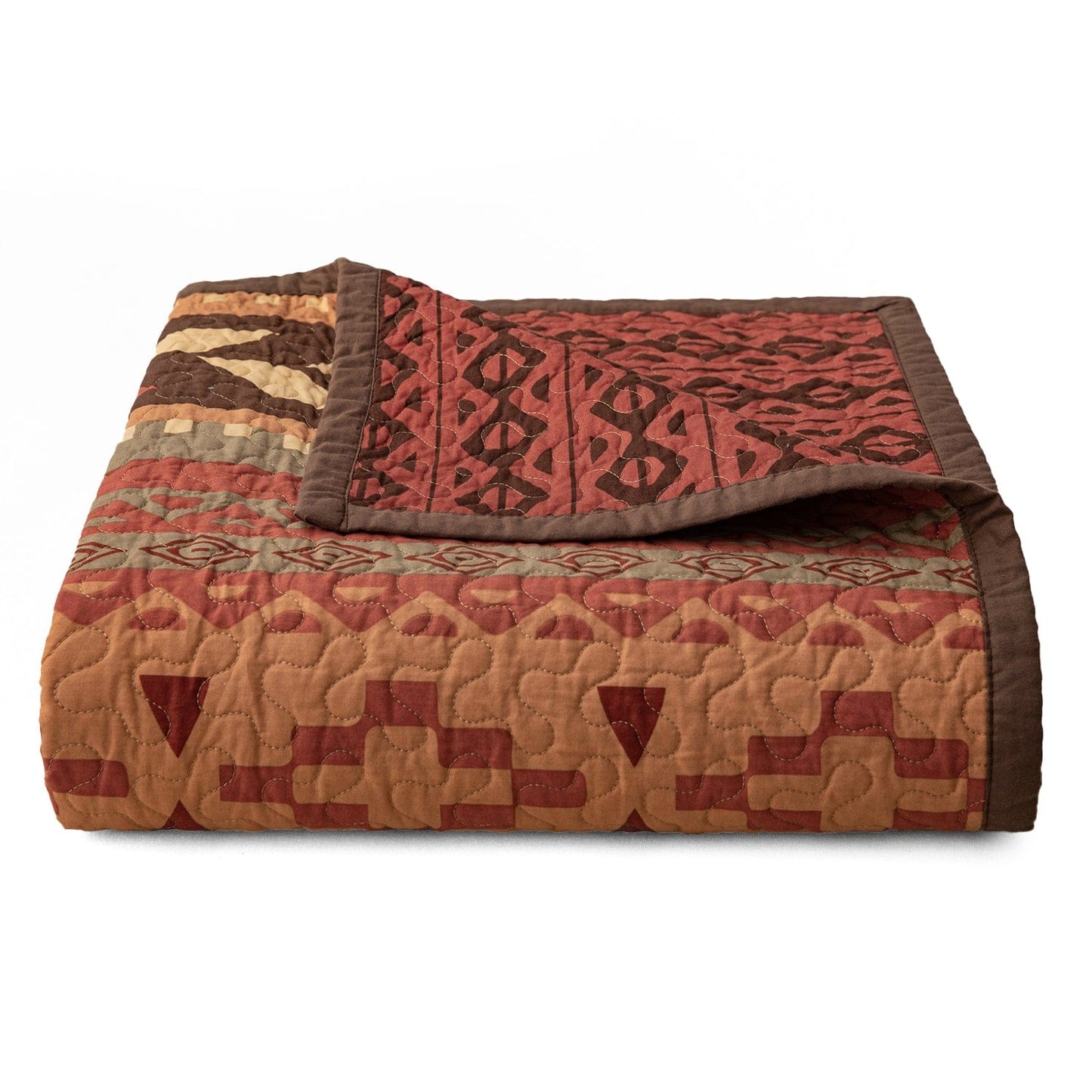 Broken Arrow Reversible Quilt Set, 2 Pc
