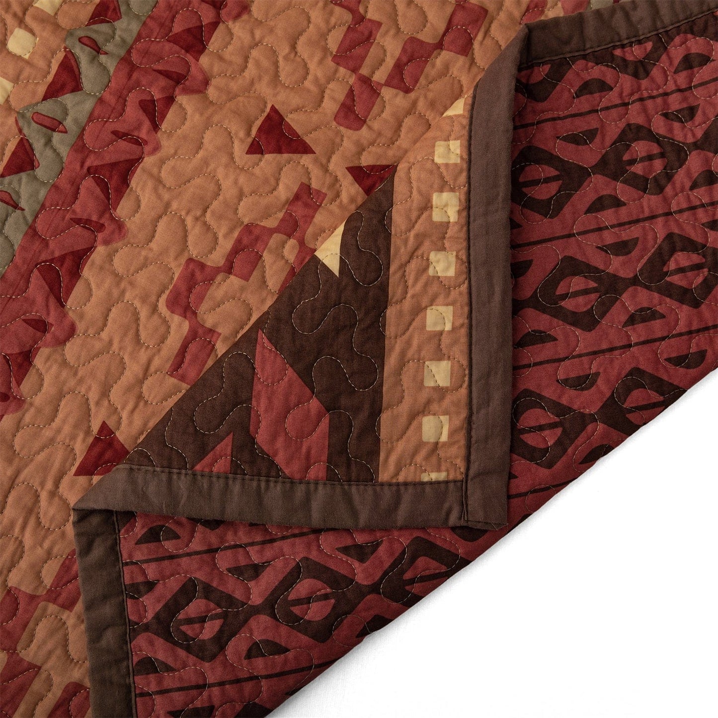 Broken Arrow Reversible Quilt Set, 2 Pc