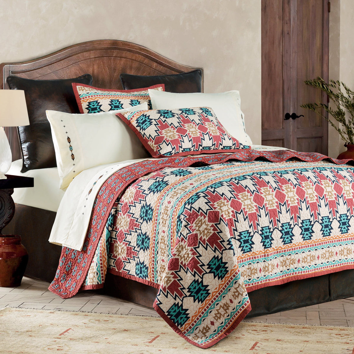 Phoenix Reversible Quilt Set, 2 Pc