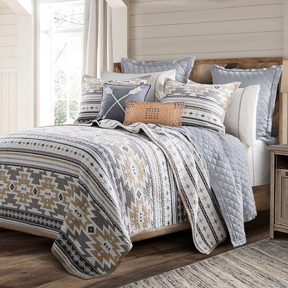 Desert Sage Reversible Quilt Set, 2 Pc