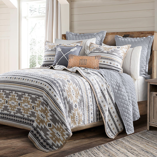 Desert Sage Reversible Quilt Set, 2 Pc