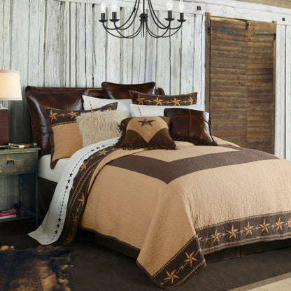 Star Ranch Reversible Quilt Set, 2 Pc