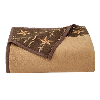 Star Ranch Reversible Quilt Set, 2 Pc