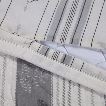 Patchwork Prairie Reversible Quilt Set, 3 Pc