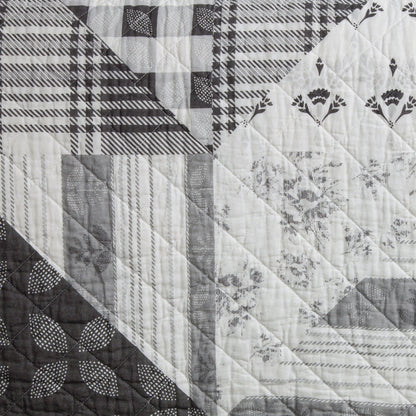 Patchwork Prairie Reversible Quilt Set, 3 Pc