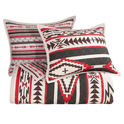 Cortez Reversible Quilt Set, 2 Pc
