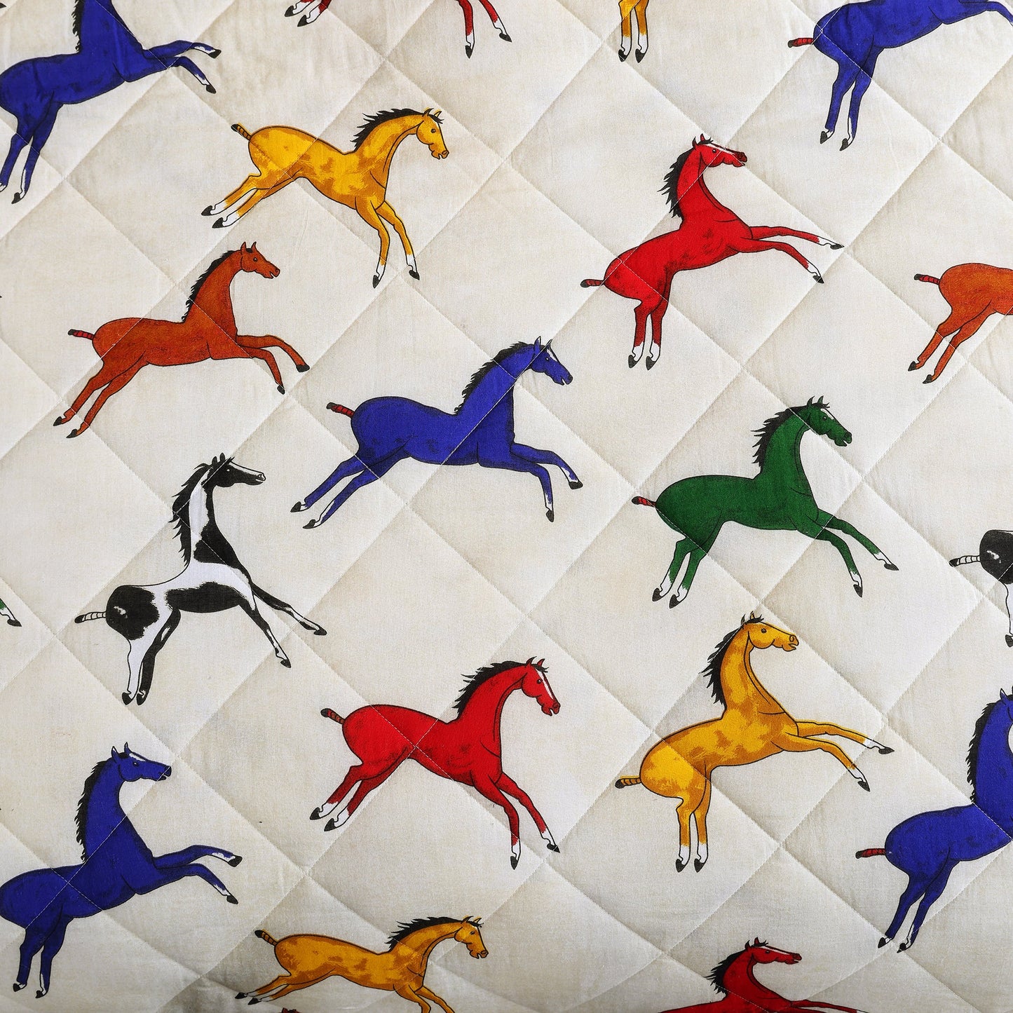 Wild Horses Reversible Quilt Set, 2 Pc