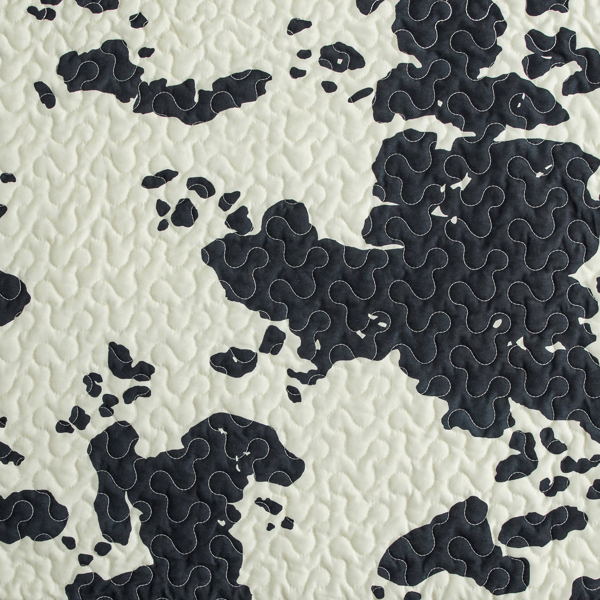 Elsa Cowhide Reversible Quilt Set, 2 Pc