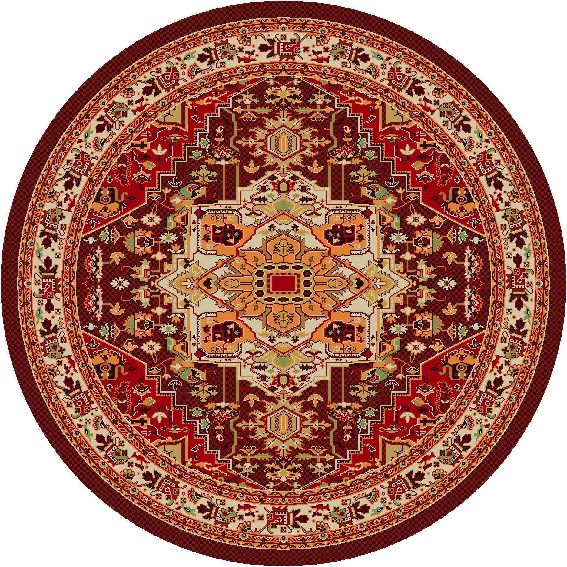 Persia Rug – Blaze – close up