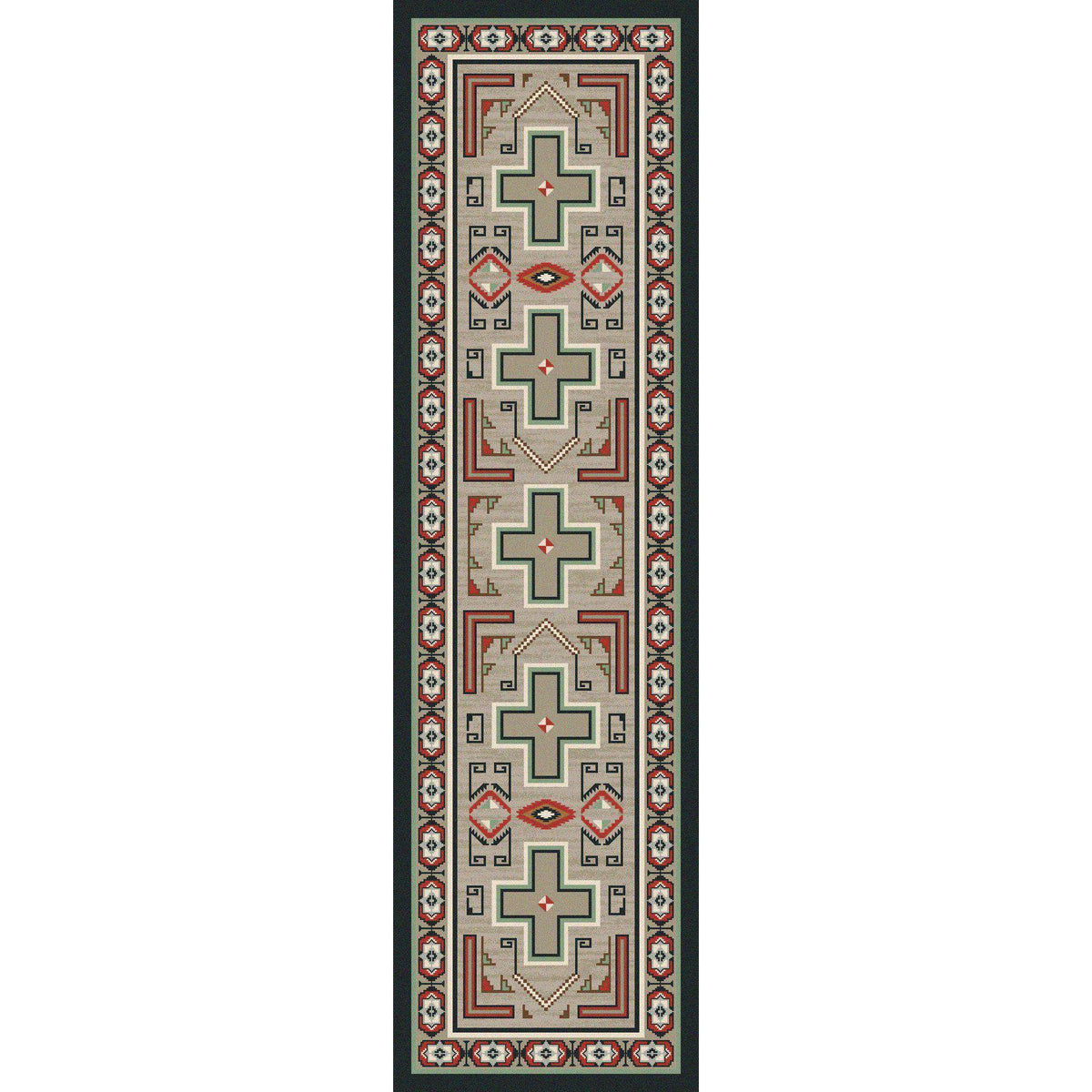 Rain Dance Rug – cabin lodge area rug