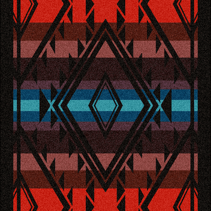 Rainmaker Rug – Bright – detail view