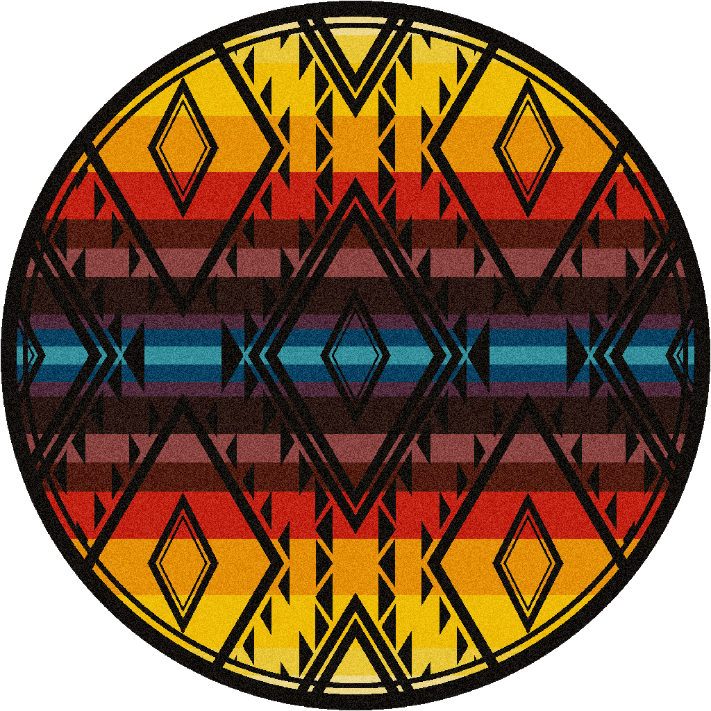 Rainmaker - Bright - Cabin Rugs