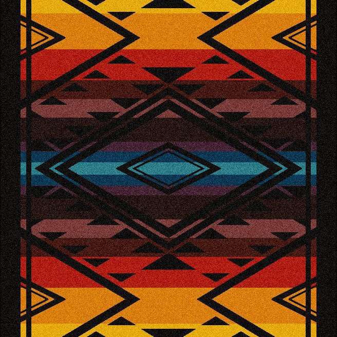 Rainmaker - Bright - Cabin Rugs