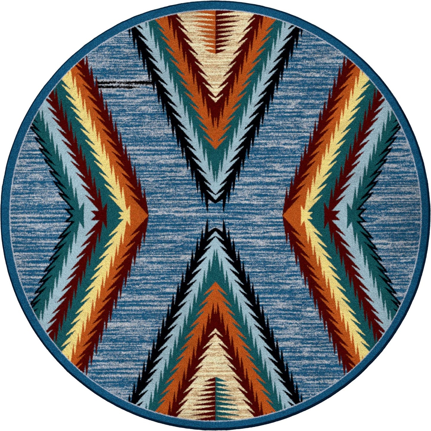 Razzle OKA Rug – Forester – close up