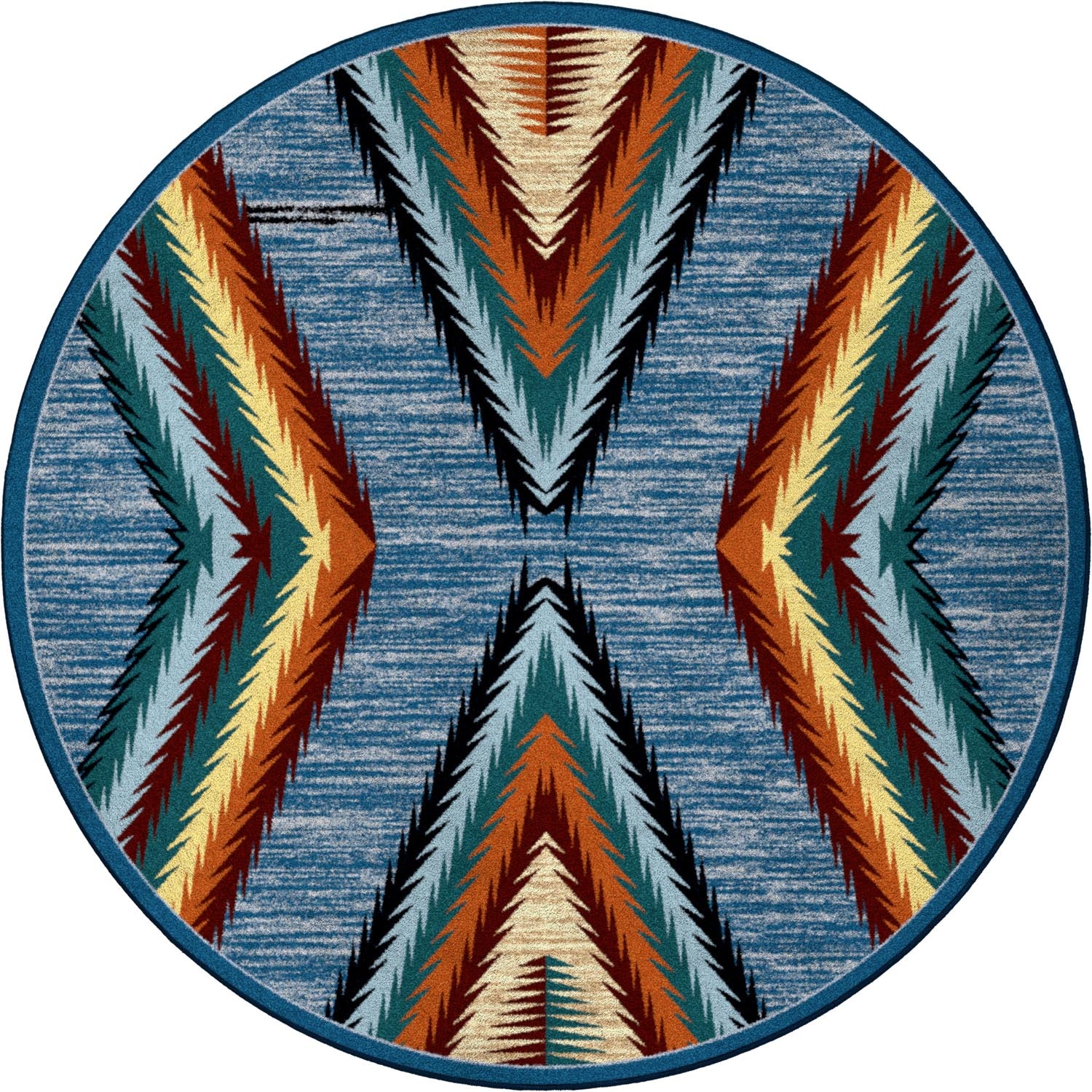 Razzle OKA Rug – Forester – close up