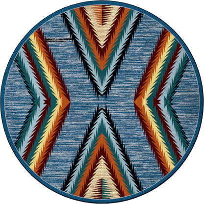 Razzle OKA Rug – Forester – close up