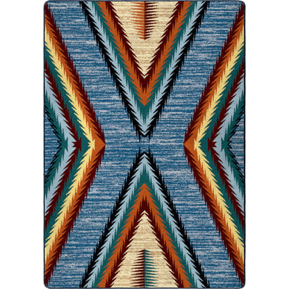 Razzle OKA Rug – Forester – cabin lodge area rug