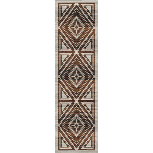 Rim Shot Rug – Earthen – detail view