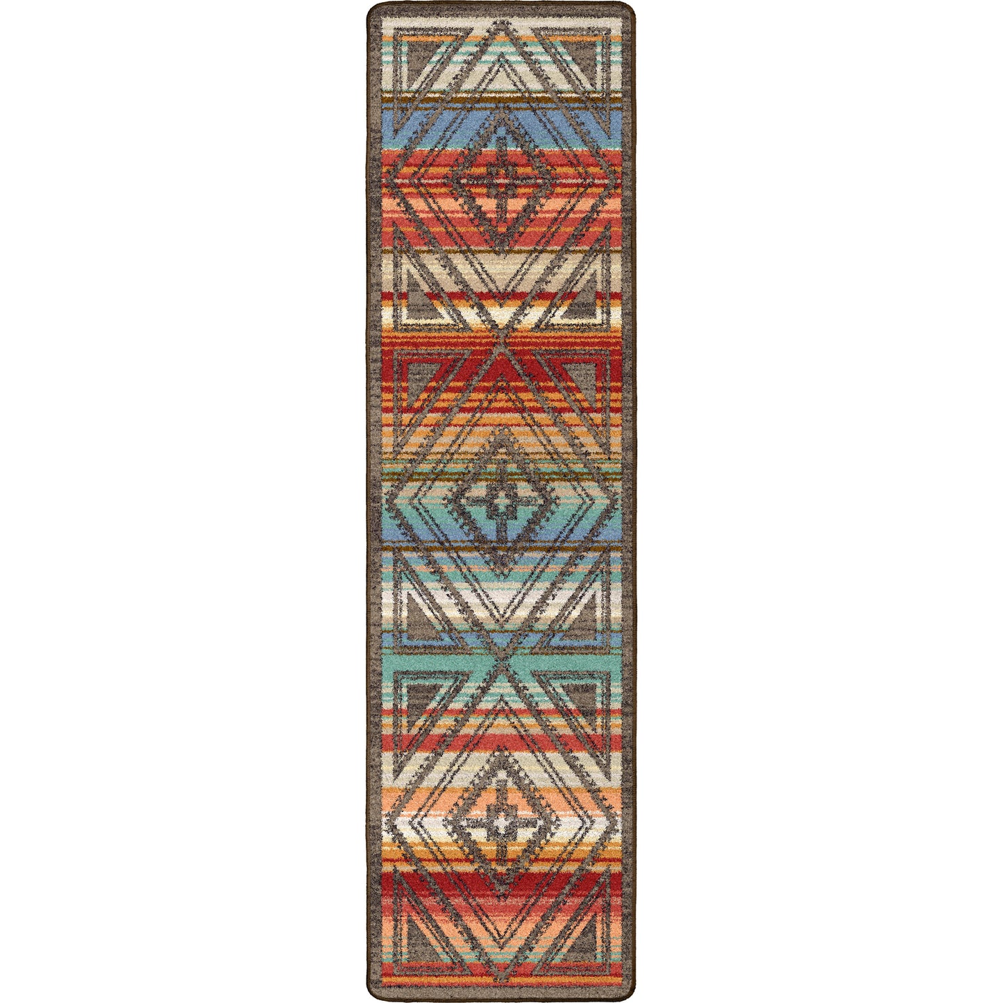 Rim Shot Rug – Canyon – room setting