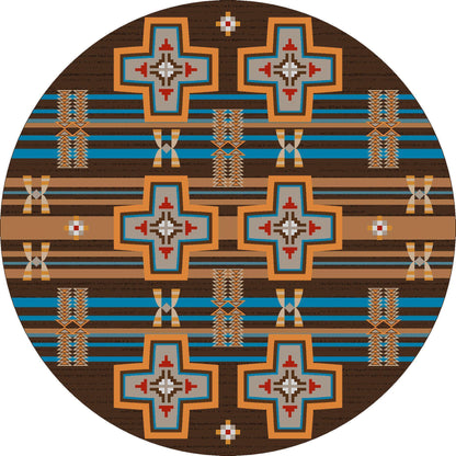 Rio Grande Rug – Desert Rust – room setting